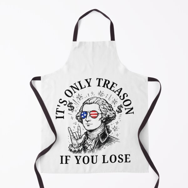 Item preview, It’s Only Treason If You Lose George Washington Funny Patriotic 4th of July Shirt designed and sold by Teetreasure2.