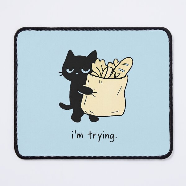 Item preview, I’m Trying Cat designed and sold by AdicretorDesign.