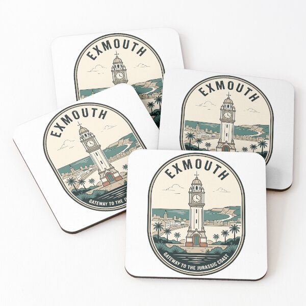 Item preview, Exmouth Devon Vintage Jurassic Coast Travel Badge designed and sold by k3rstman1.