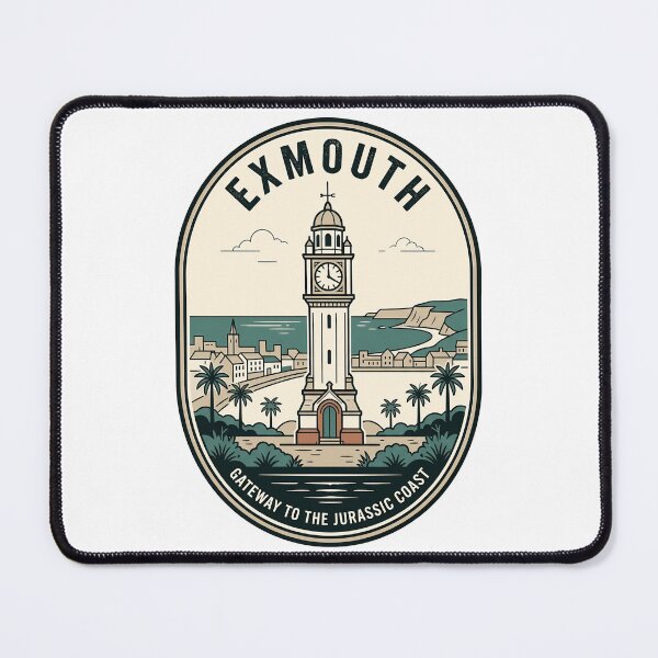 Item preview, Exmouth Devon Vintage Jurassic Coast Travel Badge designed and sold by k3rstman1.