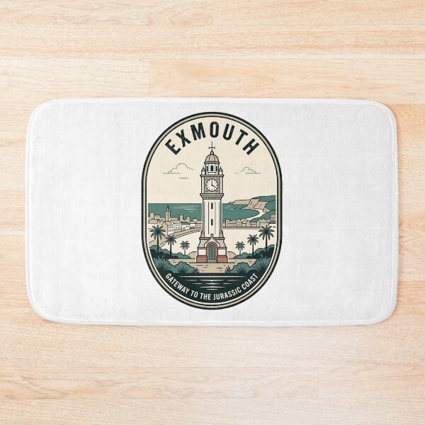 Item preview, Exmouth Devon Vintage Jurassic Coast Travel Badge designed and sold by k3rstman1.