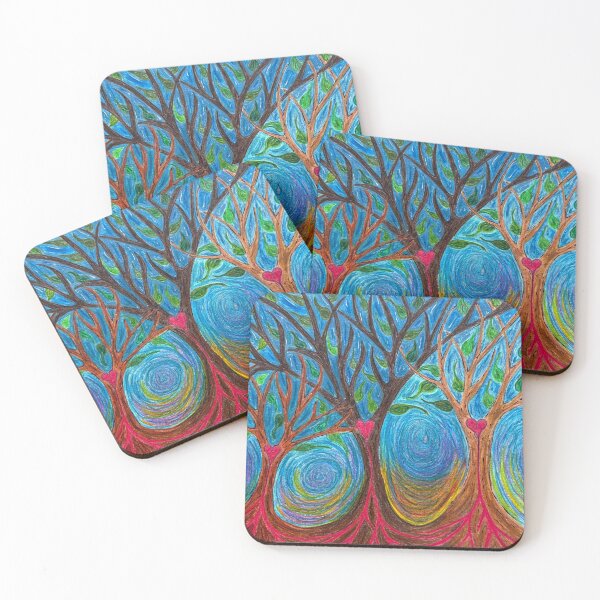 Item preview, Rooted in Love Watercolor Pencil Drawing  designed and sold by Painted Magic Studio.