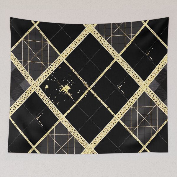 Item preview, Midnight Gold Harlequin Luxe designed and sold by Exodoi.