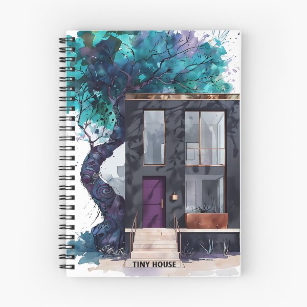 Item preview, TINY HOUSE - Minimalist Black Architecture Art designed and sold by Modern Nest Art.