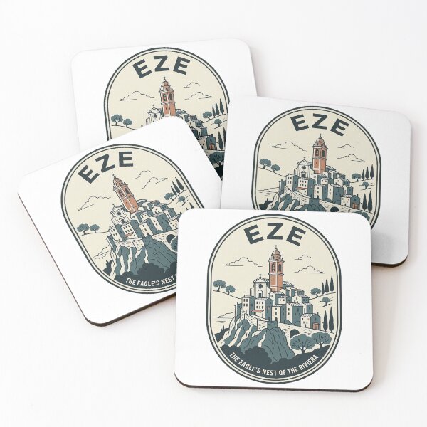 Item preview, Vintage Eze Village French Riviera Travel Badge designed and sold by k3rstman1.