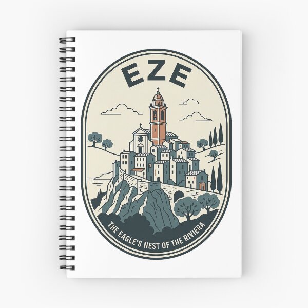Item preview, Vintage Eze Village French Riviera Travel Badge designed and sold by k3rstman1.