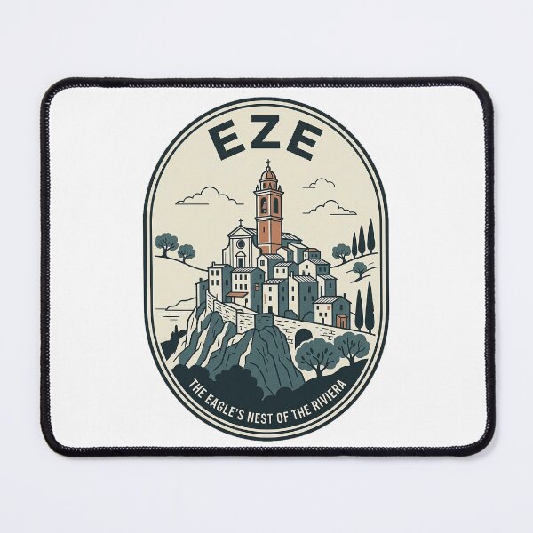 Item preview, Vintage Eze Village French Riviera Travel Badge designed and sold by k3rstman1.