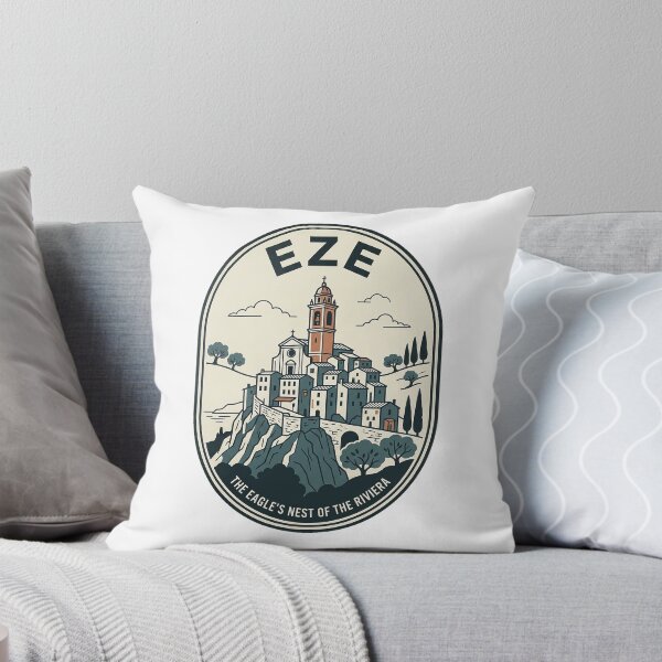 Item preview, Vintage Eze Village French Riviera Travel Badge designed and sold by k3rstman1.