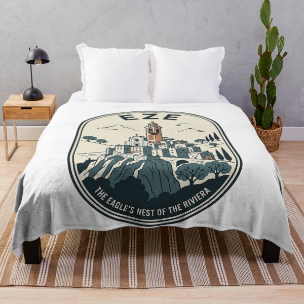 Item preview, Vintage Eze Village French Riviera Travel Badge designed and sold by k3rstman1.