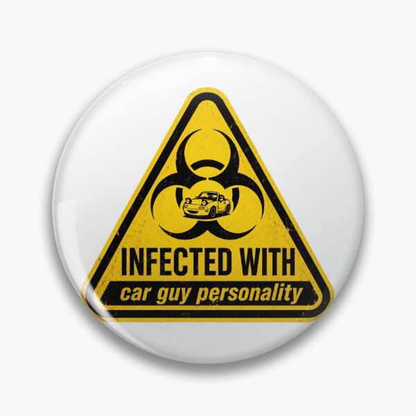 Item preview, Infected With Car Guy Personality Meme designed and sold by MonkiFlipp.
