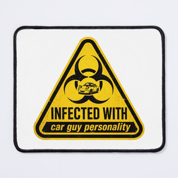 Item preview, Infected With Car Guy Personality Meme designed and sold by MonkiFlipp.