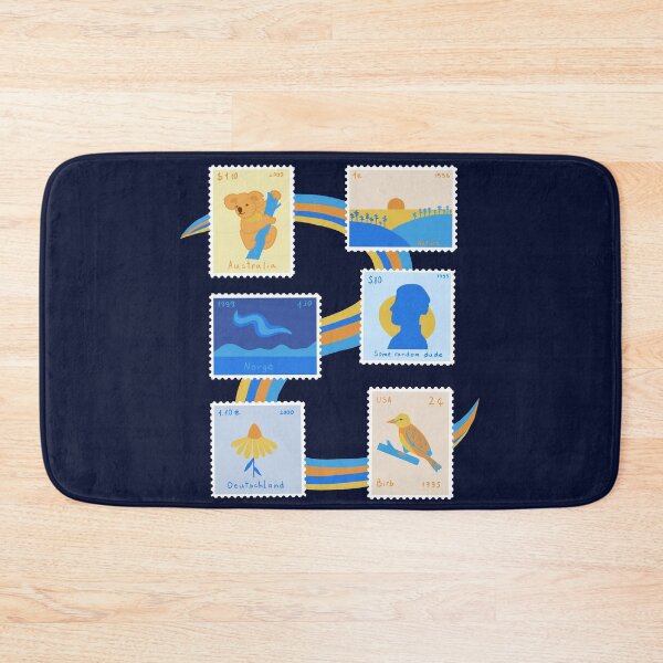 Item preview, Postage stamps philately handrawn designed and sold by indiVisibl.