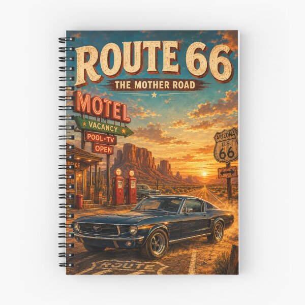 Item preview, La leyenda de la Ruta 66, la Carretera Madre. designed and sold by Retro Arabica.