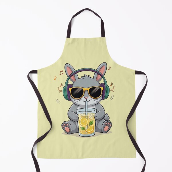 Item preview, Summer Chill – Music Loving Rabbit Art designed and sold by Dogandesighn.