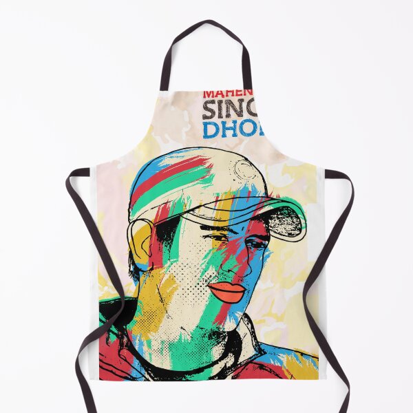 Item preview, Ms Dhoni -CSK Multicolor art designed and sold by artbundleindia.