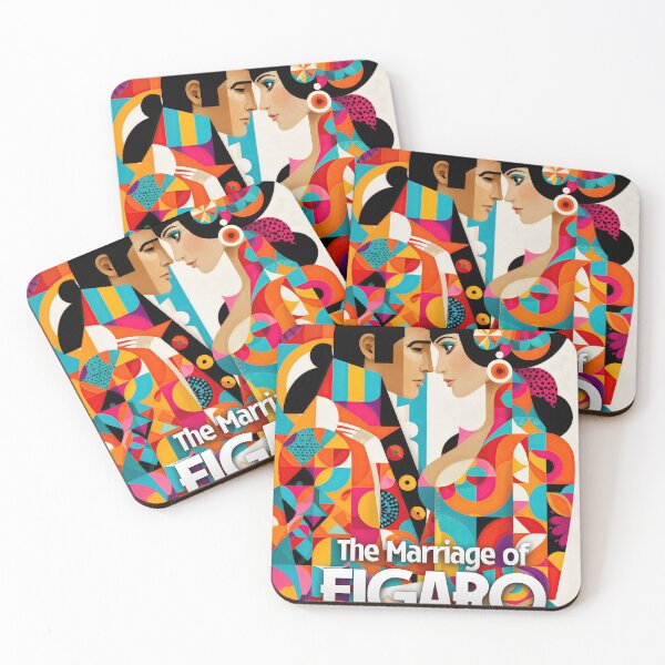 Item preview, Wall Art - Postcard - Poster - The Marriage of Figaro Modern Art Poster designed and sold by ForeverPrintsOK.