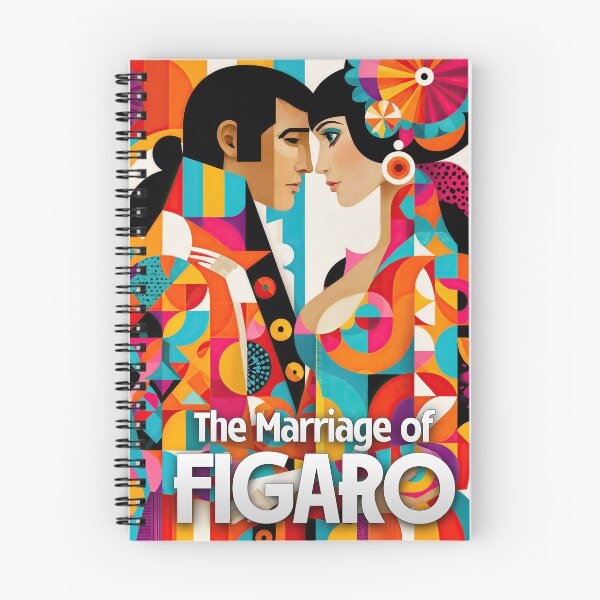 Item preview, Wall Art - Postcard - Poster - The Marriage of Figaro Modern Art Poster designed and sold by ForeverPrintsOK.
