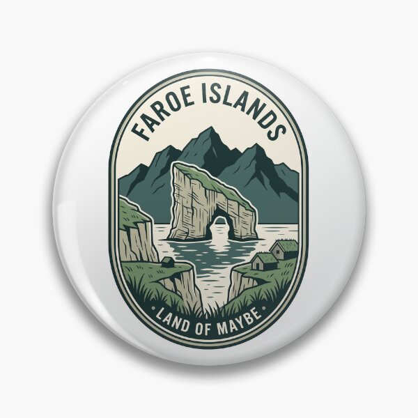 Item preview, Vintage Faroe Islands Drangarnir Sea Stack Landscape designed and sold by k3rstman1.