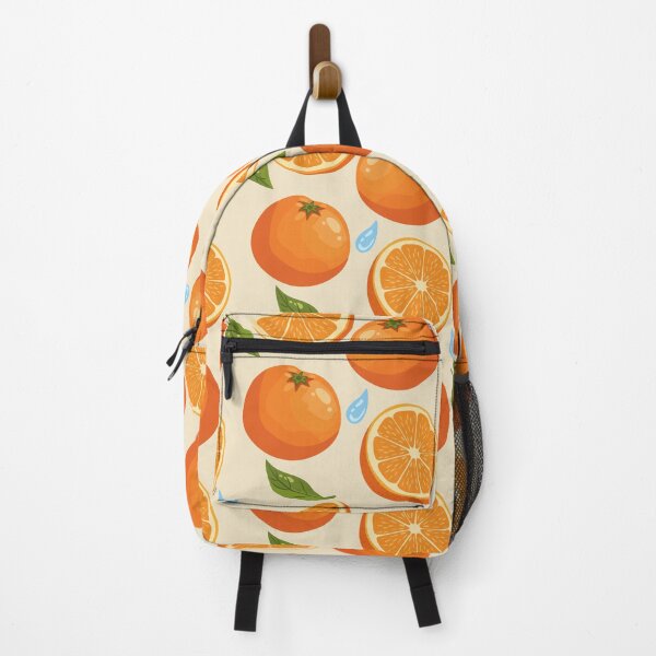Item preview, Bright Orange Fruit Pattern designed and sold by BetweenForms.