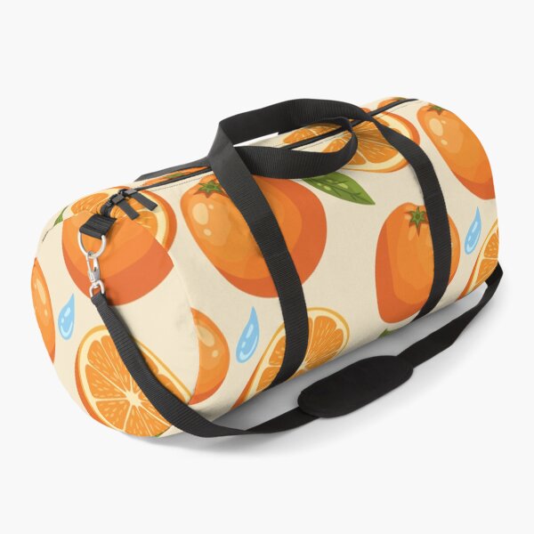 Item preview, Bright Orange Fruit Pattern designed and sold by BetweenForms.