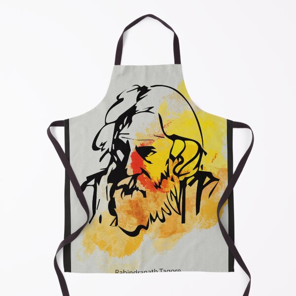Item preview, Rabindranath Tagore watercolor trendy art designed and sold by artbundleindia.