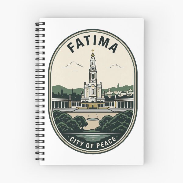 Item preview, Fatima Portugal City of Peace Vintage Travel Emblem designed and sold by k3rstman1.
