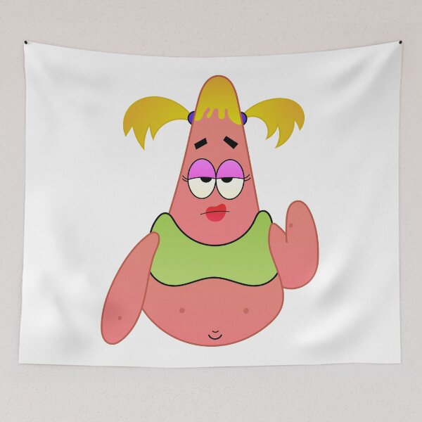 Item preview, SpongeBob Patricia, Patrick Star, Patrick dressed as a woman designed and sold by DibujandoPorfa.