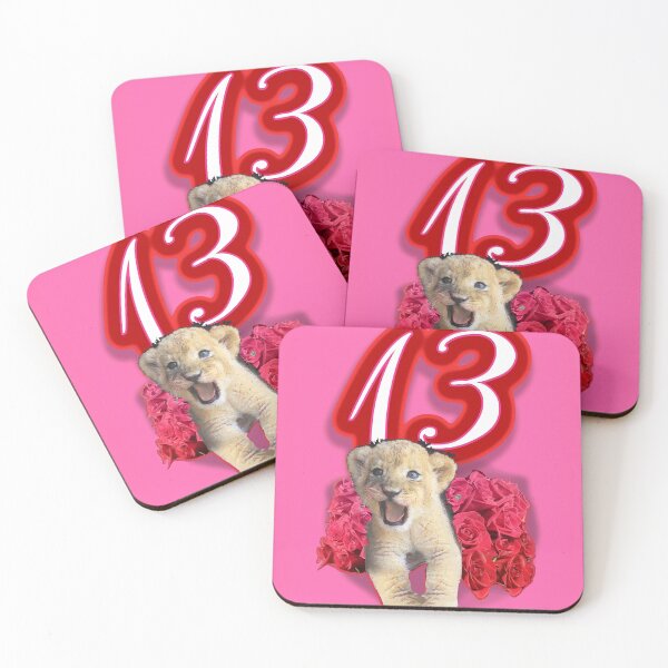 Item preview, Baby Lion and Red Roses (by ACCI) Number 13 designed and sold by VanyssaGraphics.