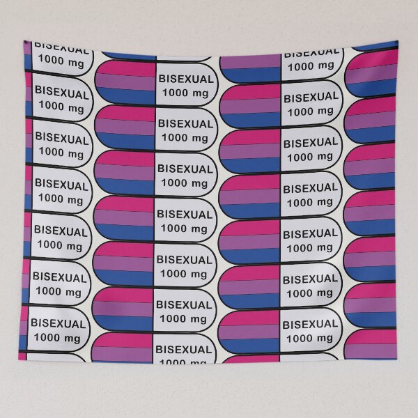 Item preview, Bisexual 1000 mg Pride Capsule - LGBTQ Energetic Pill designed and sold by Cannaxes Studio.