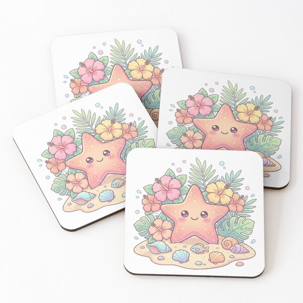 Item preview, Cute Tropical Starfish Paradise designed and sold by MyshopnameSell.