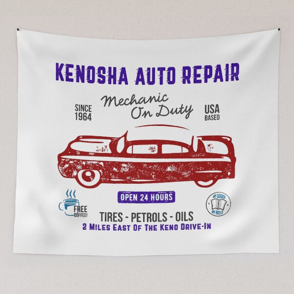 Item preview, Kenosha Auto Repair designed and sold by Normbot2000.