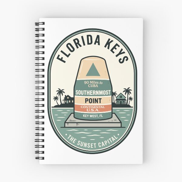 Item preview, Vintage Florida Keys Southernmost Point Travel Badge designed and sold by k3rstman1.
