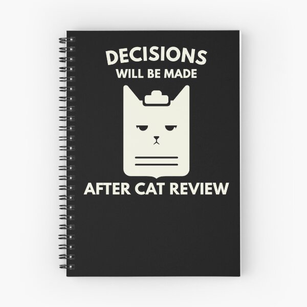 Aperçu de l'œuvre Les décisions seront prises après l'examen du chat. créée et vendue par Lyfeinsights.