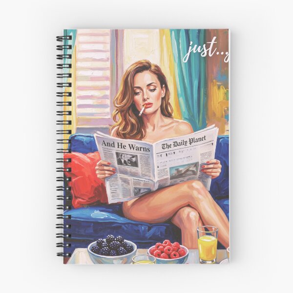 Item preview, Just Jazz: Retro Pop Art Morning Reading designed and sold by inkmxpstudios.