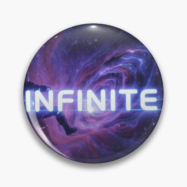 Item preview, INFINITE - Astronaut Floating in Galaxy Nebula Space Art designed and sold by RAMHEARTS.