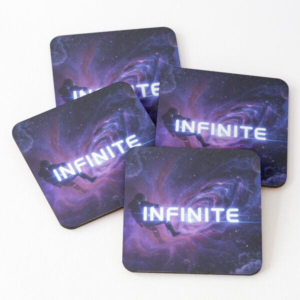 Item preview, INFINITE - Astronaut Floating in Galaxy Nebula Space Art designed and sold by AiNaturalsOnly.