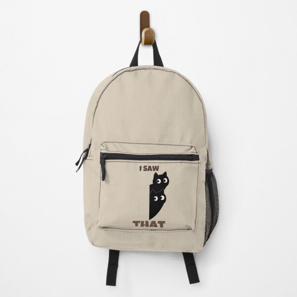 Item preview, I Saw That Funny Black Cat Retro Minimalist Design designed and sold by No Excuses Supply.