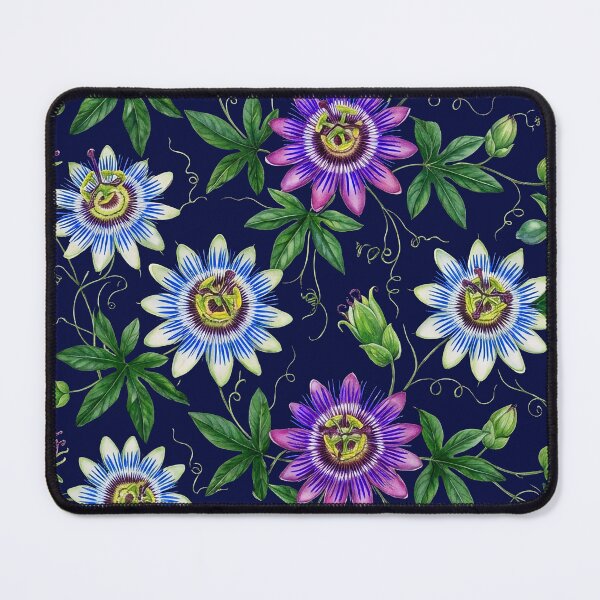 Item preview, Vintage Botanical Passion Flower Pattern designed and sold by LinaValearte.
