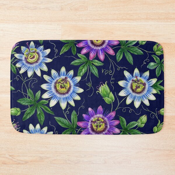 Item preview, Vintage Botanical Passion Flower Pattern designed and sold by LinaValearte.