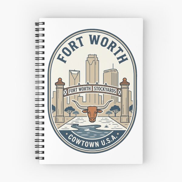 Item preview, Vintage Fort Worth Stockyards Cowtown Longhorn Badge designed and sold by k3rstman1.