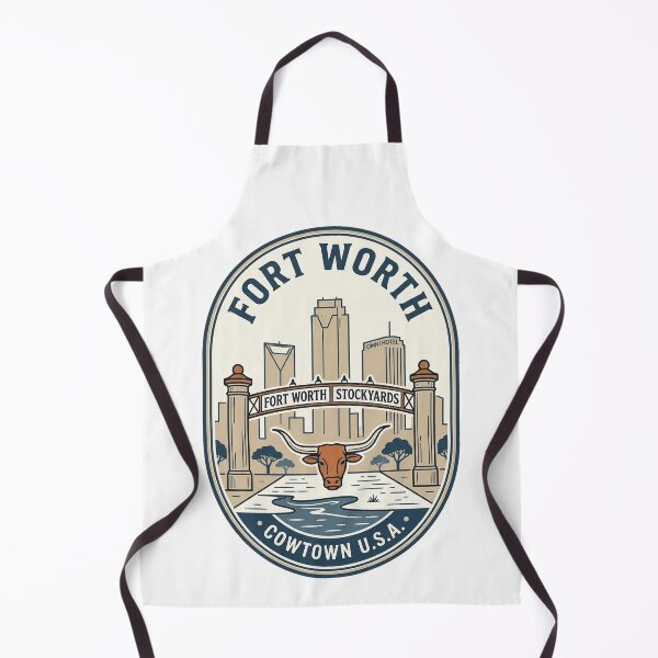 Item preview, Vintage Fort Worth Stockyards Cowtown Longhorn Badge designed and sold by k3rstman1.