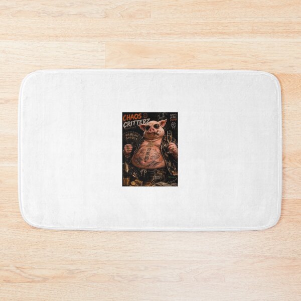 Item preview, Crypto Chaos Pig Boss designed and sold by ChaosCritterz.