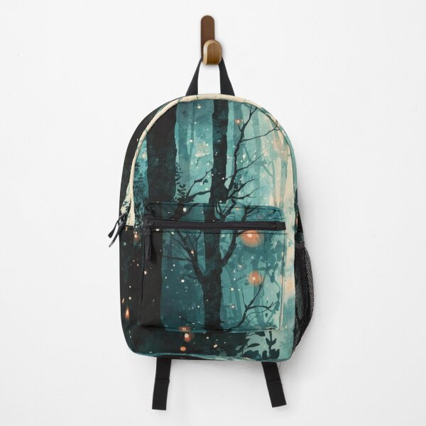 Item preview, Magical forest at night designed and sold by uunaa.