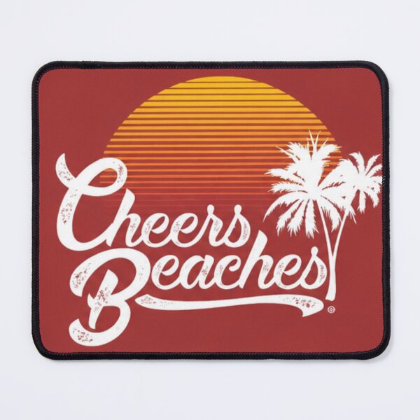 Item preview, Cheers Beaches Retro Summer Beach Vacation Aesthetic T-Shirt designed and sold by PoojaArtLab.