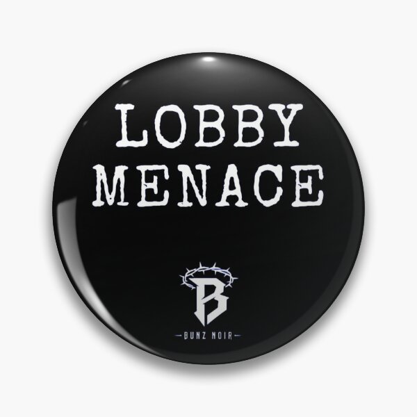 Item preview, LOBBY MENACE Modern Streetwear Gaming Shirt designed and sold by Bunz Noir.
