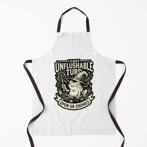 Item preview, I Cast Unflushable Turd Chaotic Wizard Spell Funny RPG Meme Design designed and sold by get55shirt.