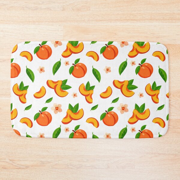 Item preview, Soft Peach Fruit Pattern designed and sold by BetweenForms.
