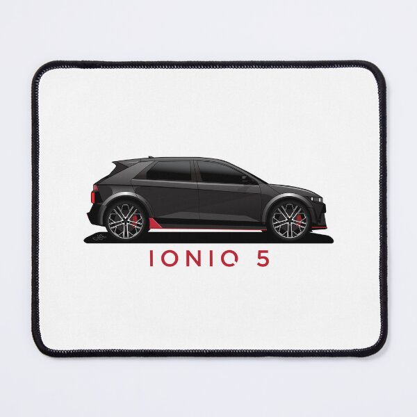 Item preview, Ioniq 5 N line Black illustration designed and sold by blackdogshop.