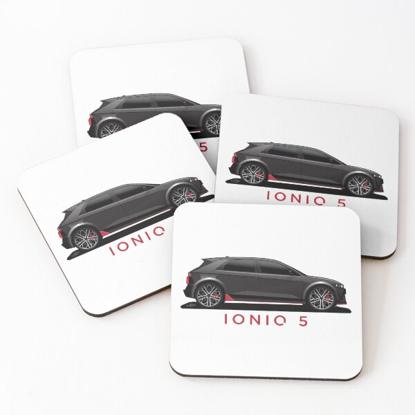 Item preview, Ioniq 5 N line Black illustration designed and sold by blackdogshop.