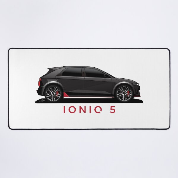 Item preview, Ioniq 5 N line Black illustration designed and sold by blackdogshop.